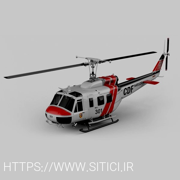 3D huey bell model